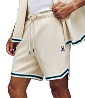 Psycho Bunny Basil Taped 7#double; Inseam Shorts
