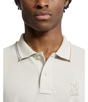 Psycho Bunny Baxter Pique Short Sleeve Polo Shirt