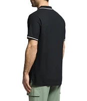 Psycho Bunny Baxter Pique Short Sleeve Polo Shirt