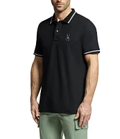 Psycho Bunny Baxter Pique Short Sleeve Polo Shirt