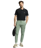 Psycho Bunny Baxter Pique Short Sleeve Polo Shirt