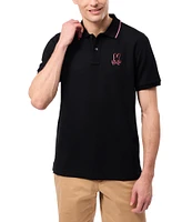 Psycho Bunny Bellaire Pique Short Sleeve Polo Shirt