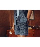 Psycho Bunny Bendigo Allover Printed 5 3/4#double; Swim Trunks