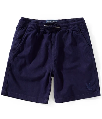 Psycho Bunny Big Boys 7-12 Willis Stretch Elastic Drawstring Shorts