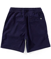 Psycho Bunny Big Boys Willis Stretch Elastic Drawstring Shorts