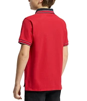 Psycho Bunny Big Boys 7-20 Short-Sleeve Foxton Pique Polo Shirt