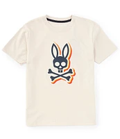 Psycho Bunny Big Boys 7-20 Short Sleeve Sanderson Graphic T-Shirt