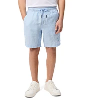 Psycho Bunny Big Boys 7-20 Windcrest Linen Blend Drawstring Shorts