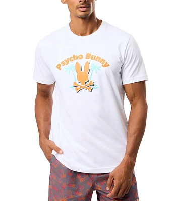 Psycho Bunny Boston Graphic Short Sleeve T-Shirt