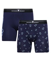 Psycho Bunny Assorted Boxer Briefs 2-Pack
