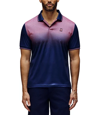 Psycho Bunny Bruce Sport Short Sleeve Polo Shirt