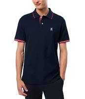 Psycho Bunny Cambridge Pique Short Sleeve Polo Shirt