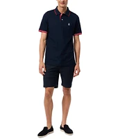 Psycho Bunny Cambridge Pique Short Sleeve Polo Shirt