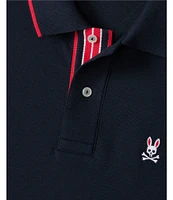 Psycho Bunny Cambridge Pique Short Sleeve Polo Shirt