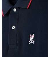 Psycho Bunny Cambridge Pique Short Sleeve Polo Shirt