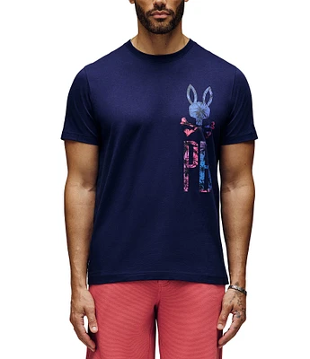 Psycho Bunny Chris Graphic Short Sleeve T-Shirt