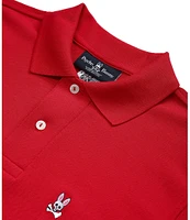 Psycho Bunny Classic Short Sleeve Solid Polo Shirt