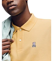 Psycho Bunny Classic Short Sleeve Solid Polo Shirt