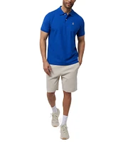 Psycho Bunny Classic Short Sleeve Solid Polo Shirt