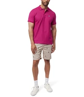 Psycho Bunny Classic Short Sleeve Solid Polo Shirt