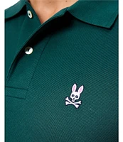 Psycho Bunny Classic Short Sleeve Solid Polo Shirt