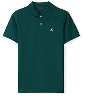 Psycho Bunny Classic Short Sleeve Solid Polo Shirt