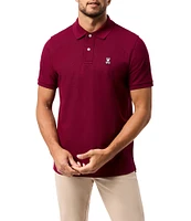 Psycho Bunny Classic Short Sleeve Solid Polo Shirt