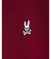 Psycho Bunny Classic Short Sleeve Solid Polo Shirt