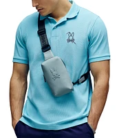 Psycho Bunny Cyrus Pique Short Sleeve Polo Shirt