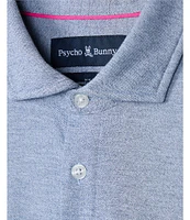 Psycho Bunny Dalton Melange Knit Long Sleeve Woven Shirt