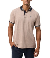 Psycho Bunny Duvall Pique Short Sleeve Polo Shirt