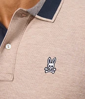 Psycho Bunny Duvall Pique Short Sleeve Polo Shirt