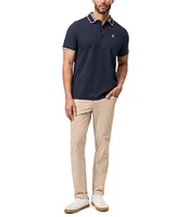 Psycho Bunny Duvall Pique Short Sleeve Polo Shirt