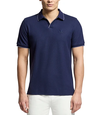 Psycho Bunny East Hills Johnny Collar Short Sleeve Polo Shirt