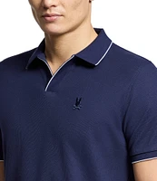 Psycho Bunny East Hills Johnny Collar Short Sleeve Polo Shirt