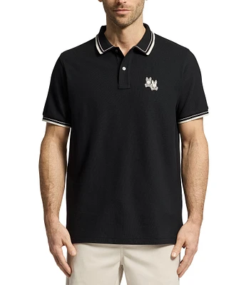 Psycho Bunny Elliot Pique Short Sleeve Polo Shirt