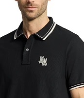 Psycho Bunny Elliot Pique Short Sleeve Polo Shirt