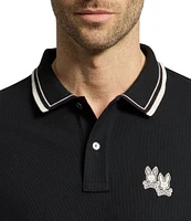 Psycho Bunny Elliot Pique Short Sleeve Polo Shirt