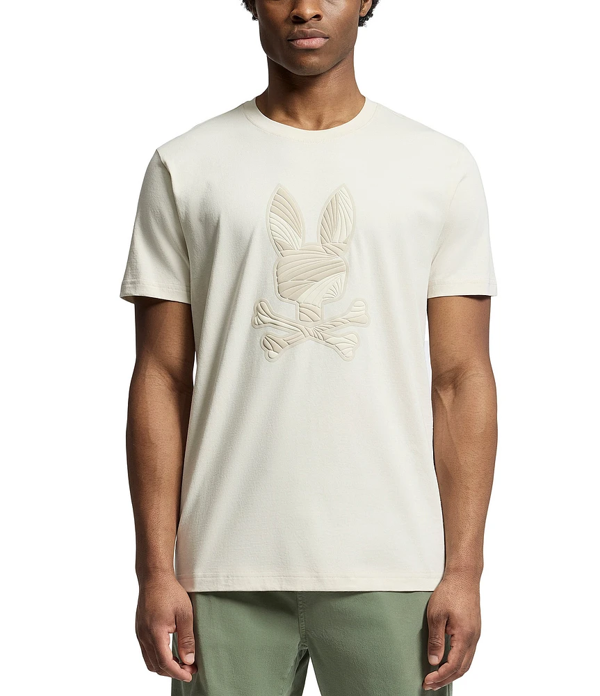 Psycho Bunny Embroidered Baxter Short Sleeve T-Shirt