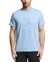 Psycho Bunny Embroidered Baxter Short Sleeve T-Shirt