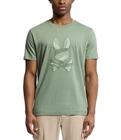 Psycho Bunny Embroidered Baxter Short Sleeve T-Shirt