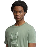 Psycho Bunny Embroidered Baxter Short Sleeve T-Shirt