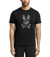 Psycho Bunny Embroidered Baxter Short Sleeve T-Shirt
