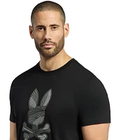 Psycho Bunny Embroidered Baxter Short Sleeve T-Shirt