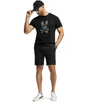 Psycho Bunny Embroidered Baxter Short Sleeve T-Shirt