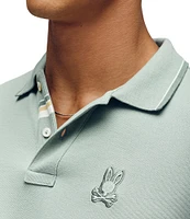 Psycho Bunny Fenley Pique Short Sleeve Polo Shirt