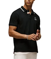 Psycho Bunny Fenley Pique Short Sleeve Polo Shirt