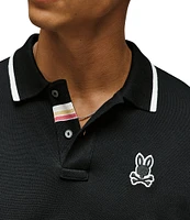 Psycho Bunny Fenley Pique Short Sleeve Polo Shirt