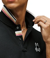 Psycho Bunny Fenley Pique Short Sleeve Polo Shirt