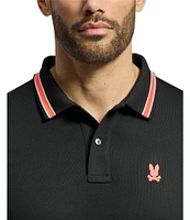 Psycho Bunny Forrest Sport Pique Short Sleeve Polo Shirt